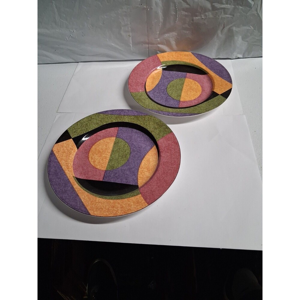 Sango Millenium 7002 7.75" Salad Plates Set 2